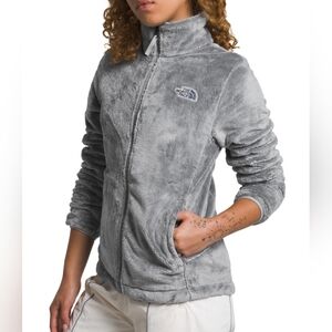 The North Face Osito Soft Gray Teddy Jacket